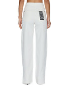 WOMENS PLAYBACK SPLITS ECRU DENIM JEANS