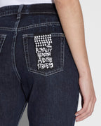 Womens Soho Obscura Flare Denim Jeans - Denim