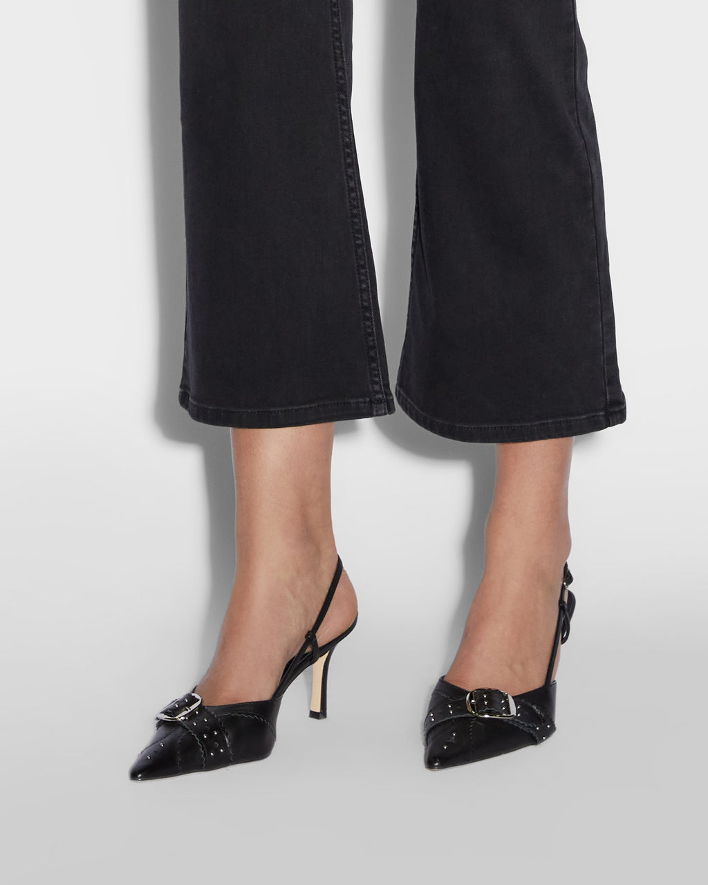 WOMENS SOHO CROP STEALTH DENIM JEANS