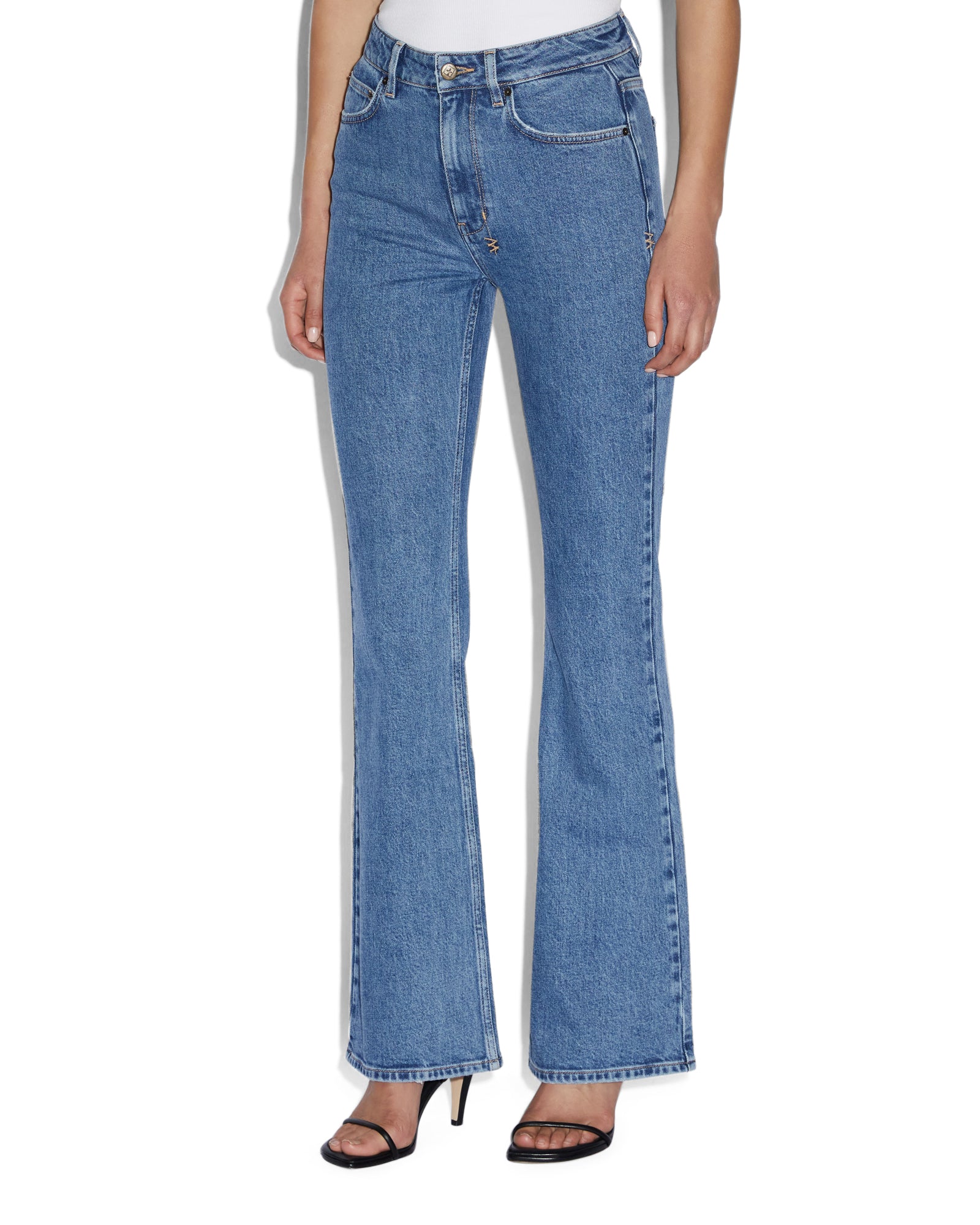 WOMENS SOHO HERITAGE FLARE DENIM JEANS