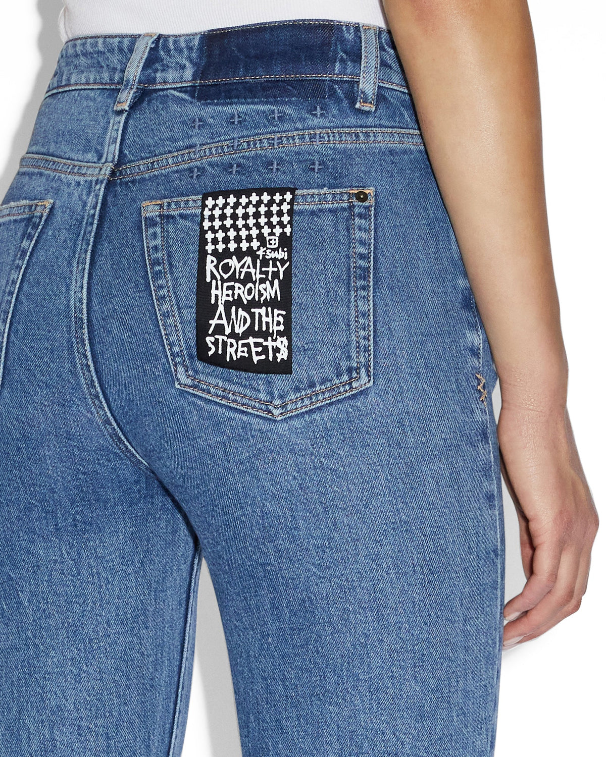 Womens Soho Heritage Flare Denim Jeans - Denim