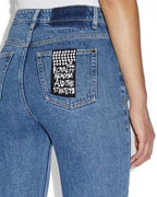 Womens Soho Heritage Flare Denim Jeans - Denim