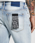 Mens Van Winkle 1999 City High Skinny Denim Jeans - Denim