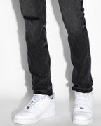Mens Chitch Disrupt Slim Denim Jeans - Black