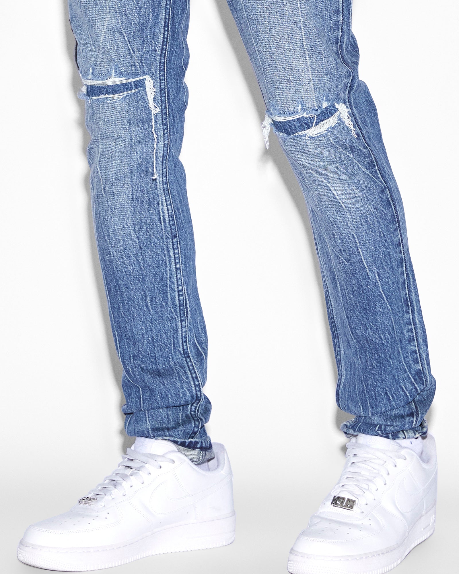 MENS  VAN WINKLE BLUUU SKINNY DENIM JEANS