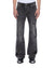 MENS  BRONKO ASHER BLACK SHOTGUN BOOTCUT DENIM JEANS
