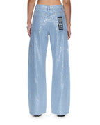 Womens Empire Jean High Rollers Straight Denim Jeans - Denim