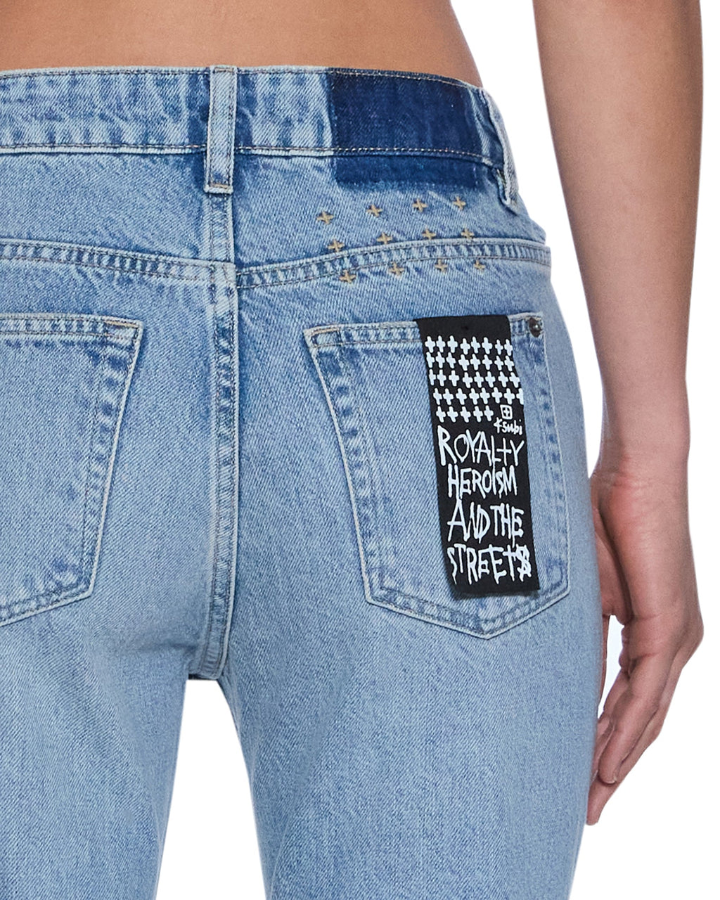 WOMENS FRONTIER SOHO KULTURE KRYSTAL DENIM JEANS