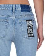 WOMENS FRONTIER SOHO KULTURE KRYSTAL DENIM JEANS