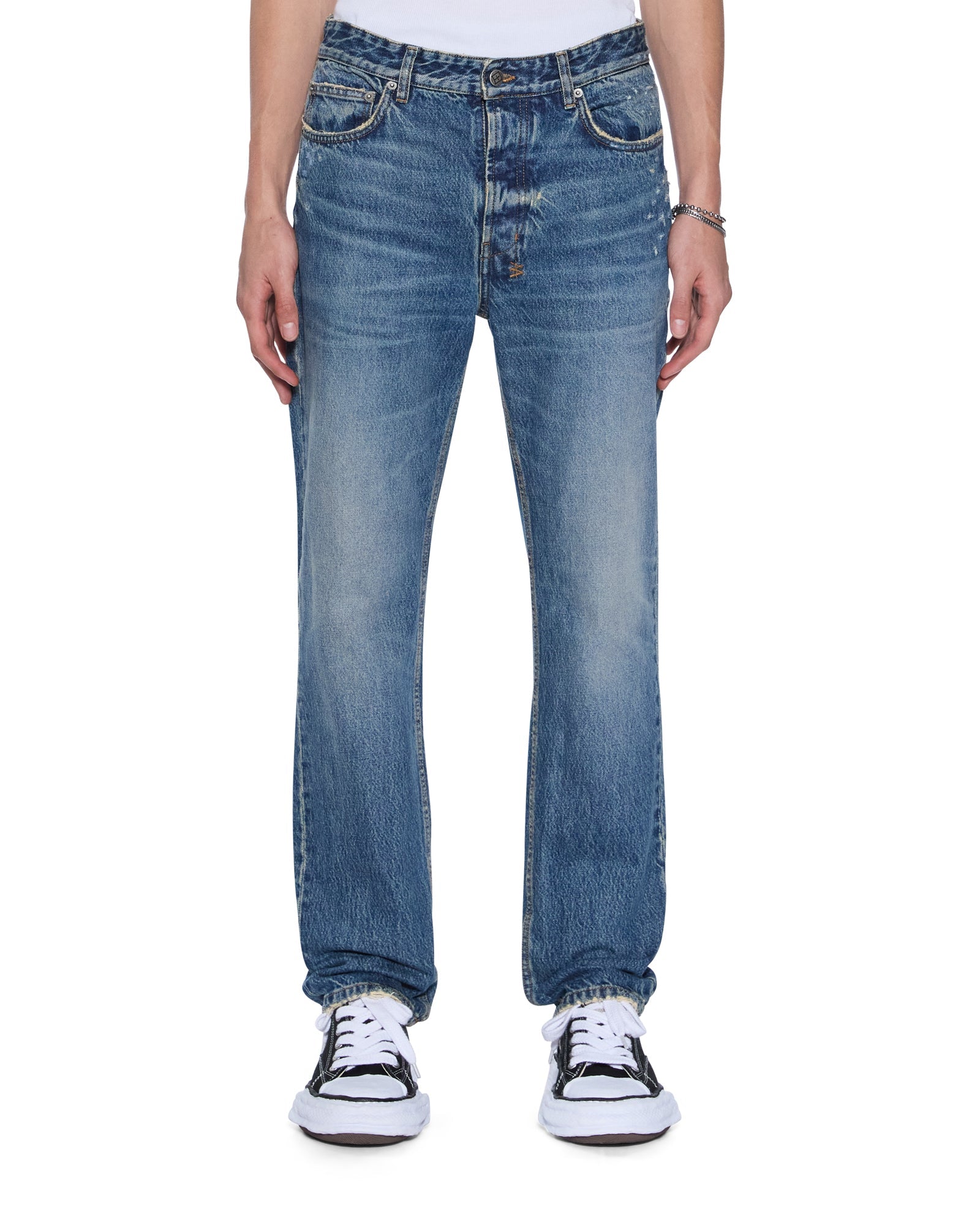MENS  HAZLOW RELIK STRAIGHT DENIM JEANS