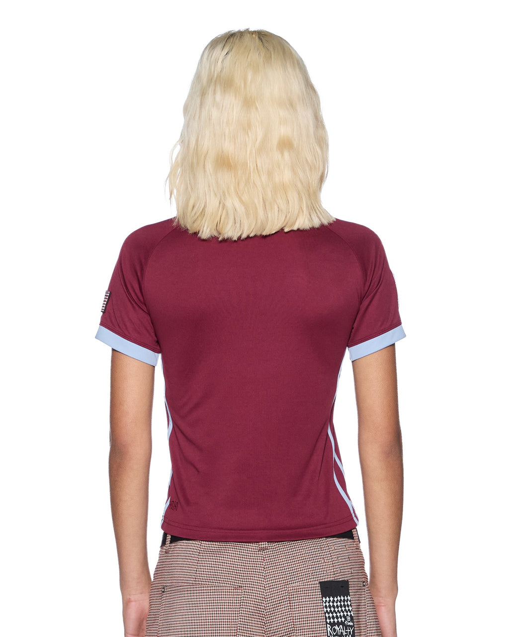 WOMENS SURROUND VISION BABY JERSEY SANGRIA TEES