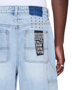 MENS MAXX OPERATOR SHORT KASPER BLUE WALKSHORTS