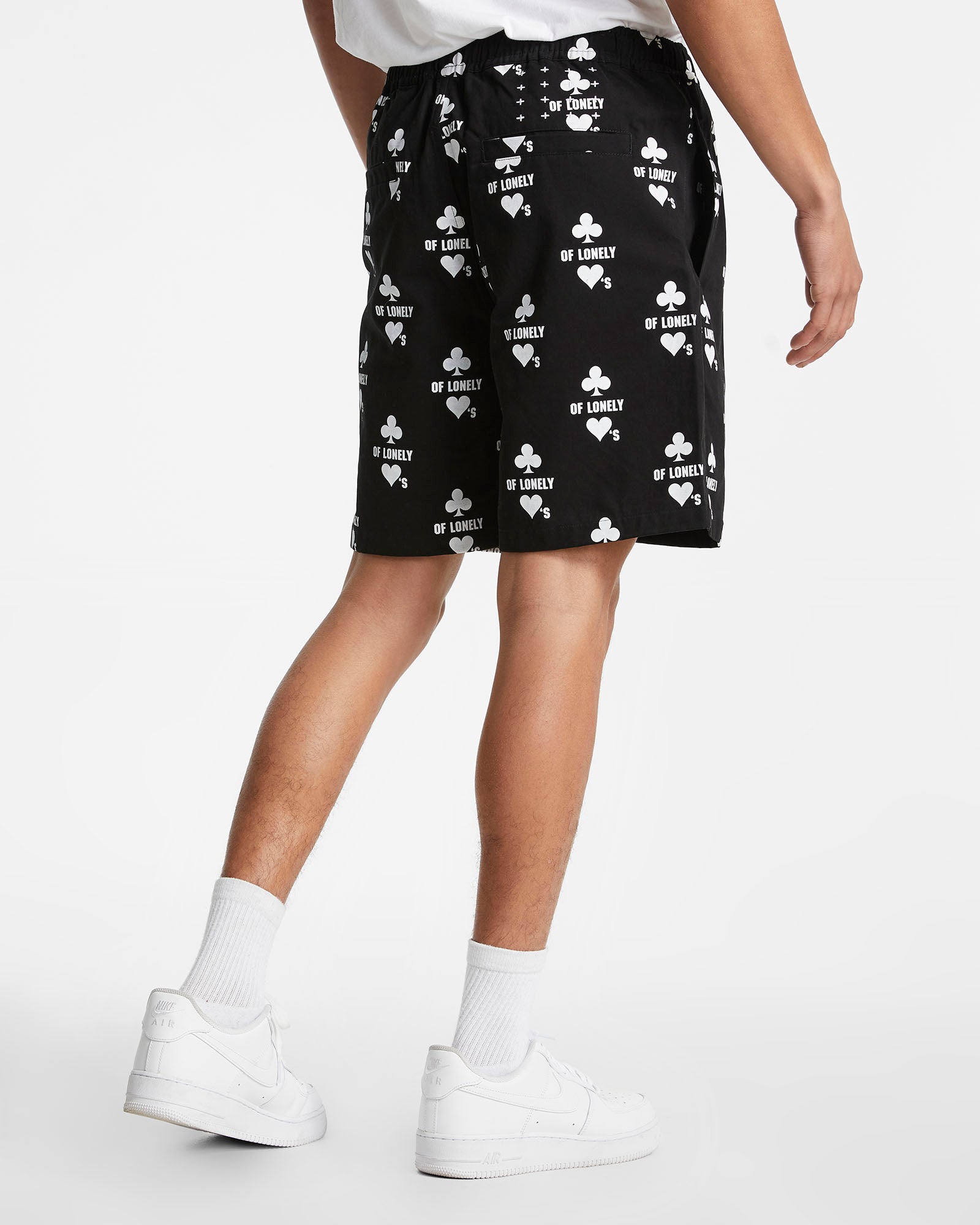 KLUB OF HEARTS SHORT BLACK