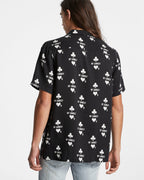 MENS KLUB OF HEARTS RESORT SS SHIRT BLACK SHIRTS