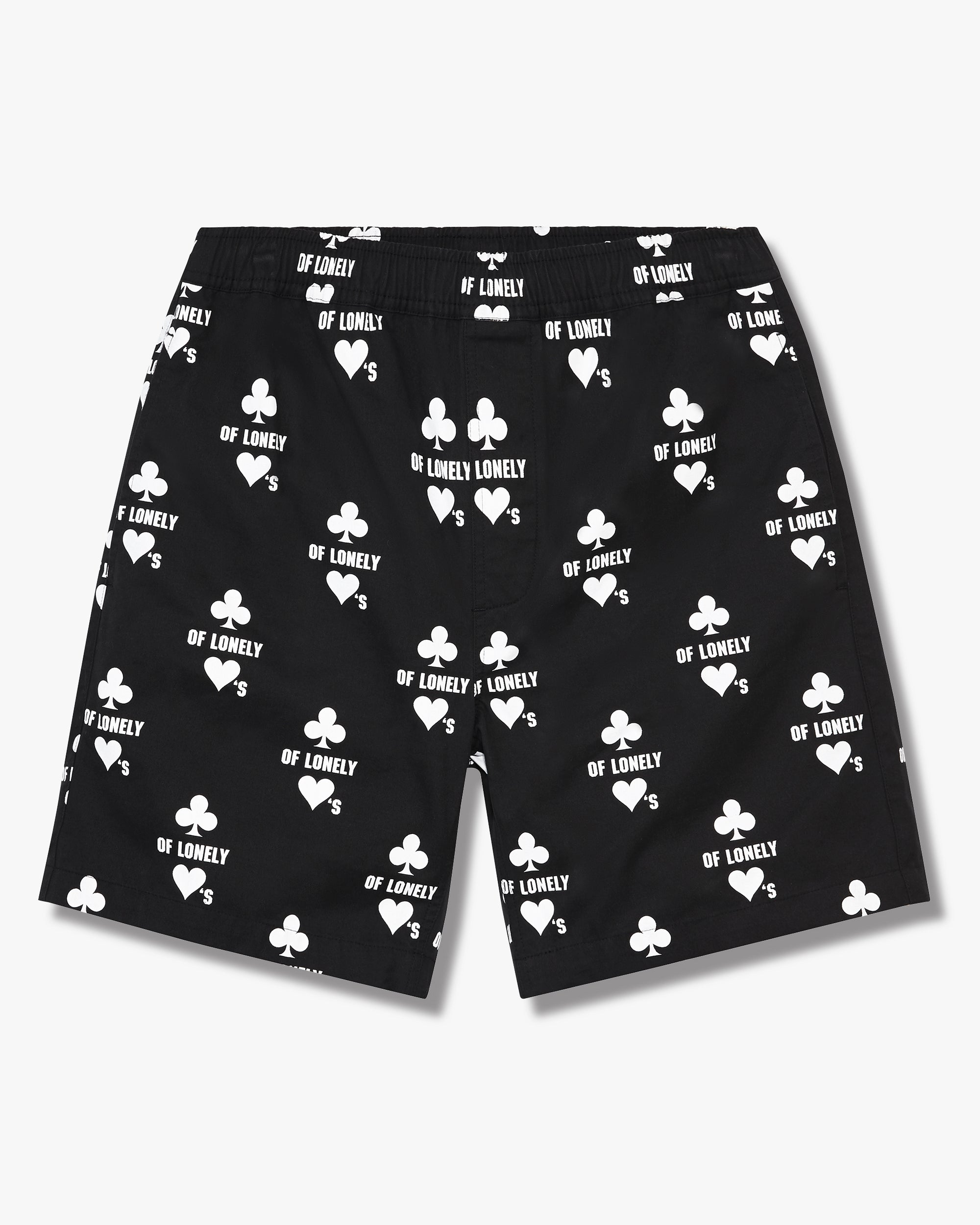 KLUB OF HEARTS SHORT BLACK