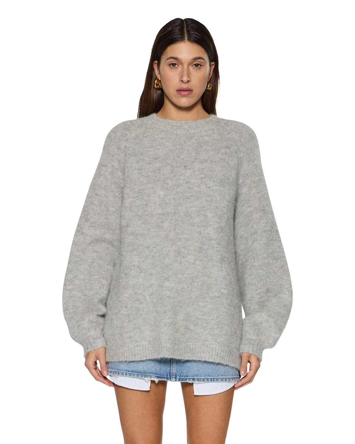 COSY KNIT LIGHT GREY