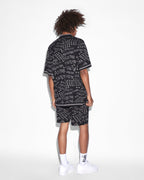 MENS HEROISM KNIT RESORT SS SHIRT BLACK SHIRTS