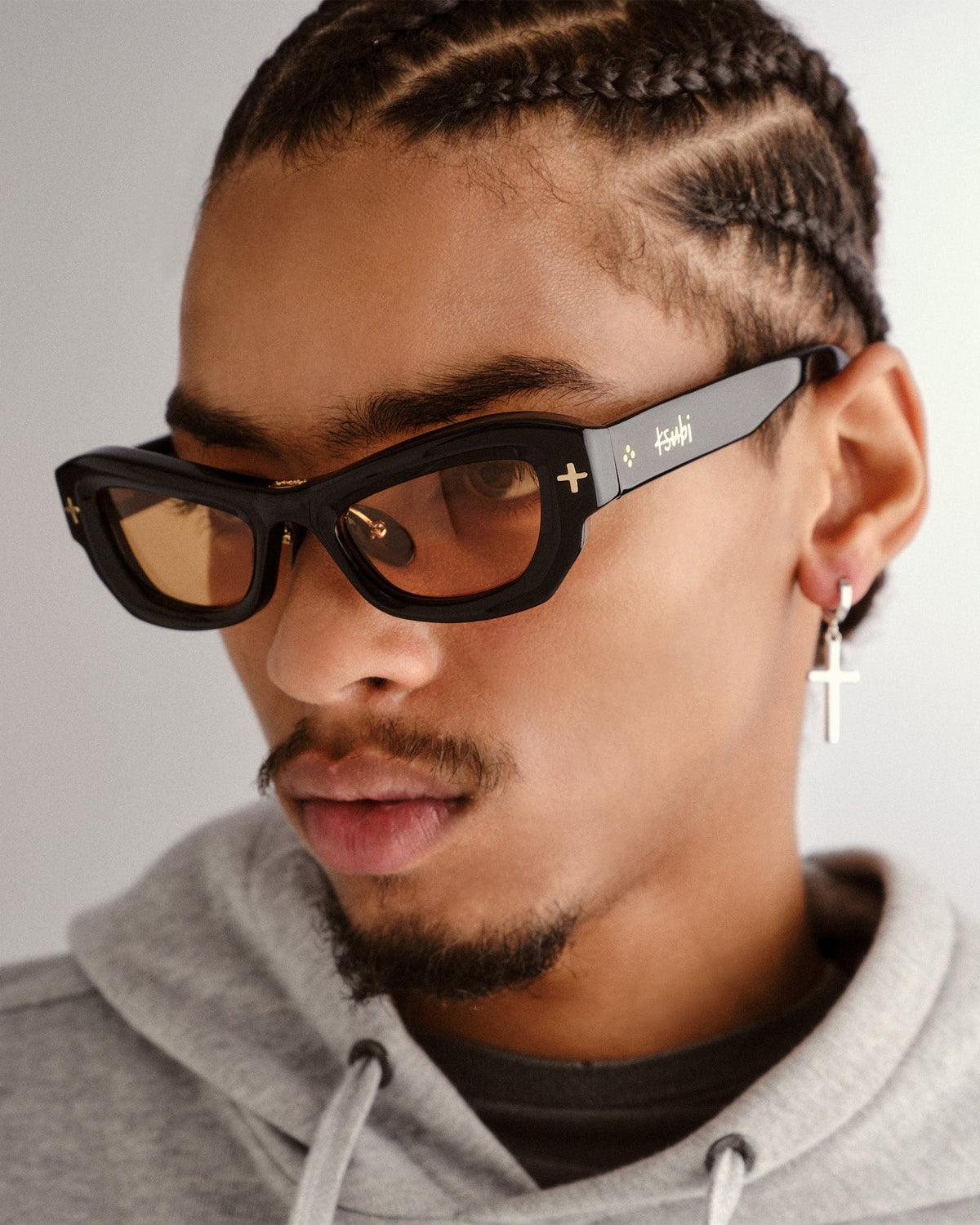 Cypher Sunglasses Black Gold Eyewear - Black