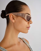 SLOANE SUNGLASSES MILKY LATEX EYEWEAR