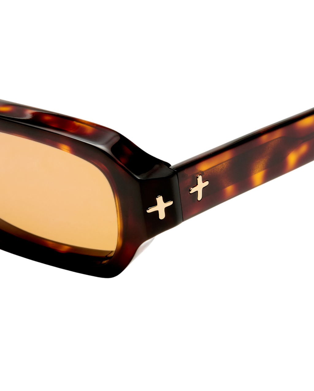 THE SEVEN SEVENS OLD SKOOL TORT AMBER TINT EYEWEAR