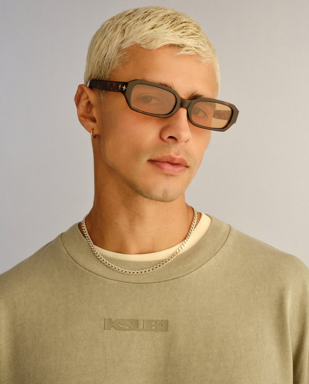 THE SEVEN SEVENS OLD SKOOL TORT AMBER TINT EYEWEAR