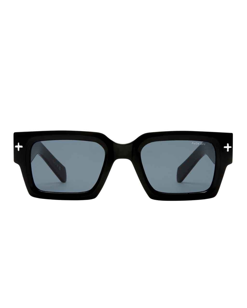 THE KINGY SUNGLASSES BLACK SILVER EYEWEAR