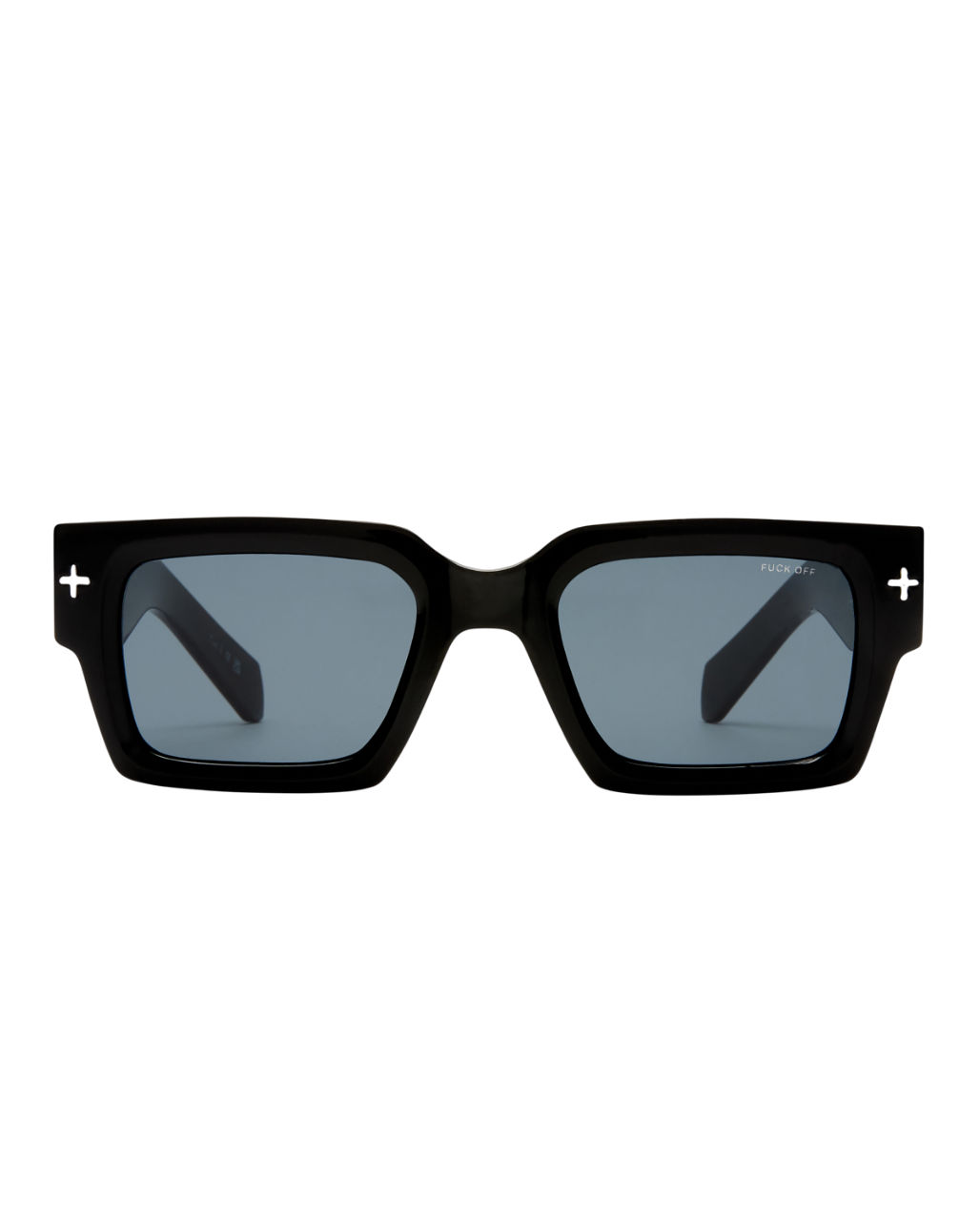 THE KINGY SUNGLASSES BLACK SILVER EYEWEAR