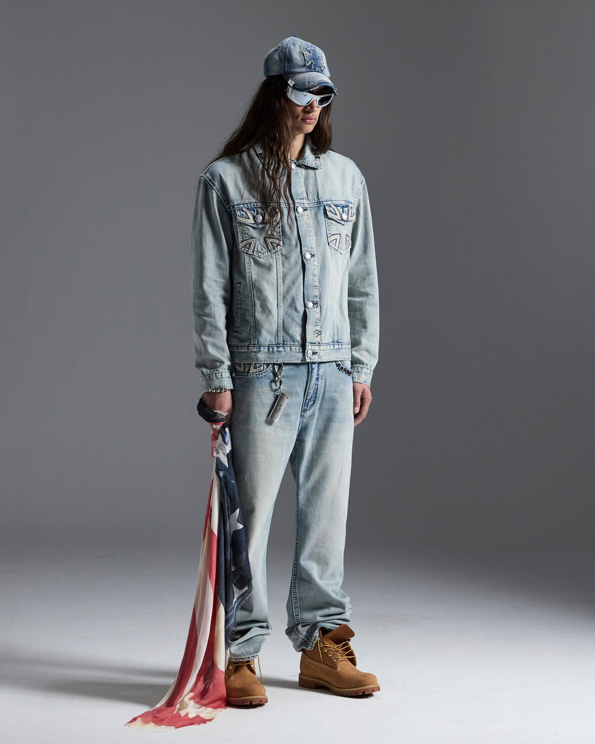 MENS KSUBI X ALICE HOLLYWOOD TORO PUNK DENIM JEANS