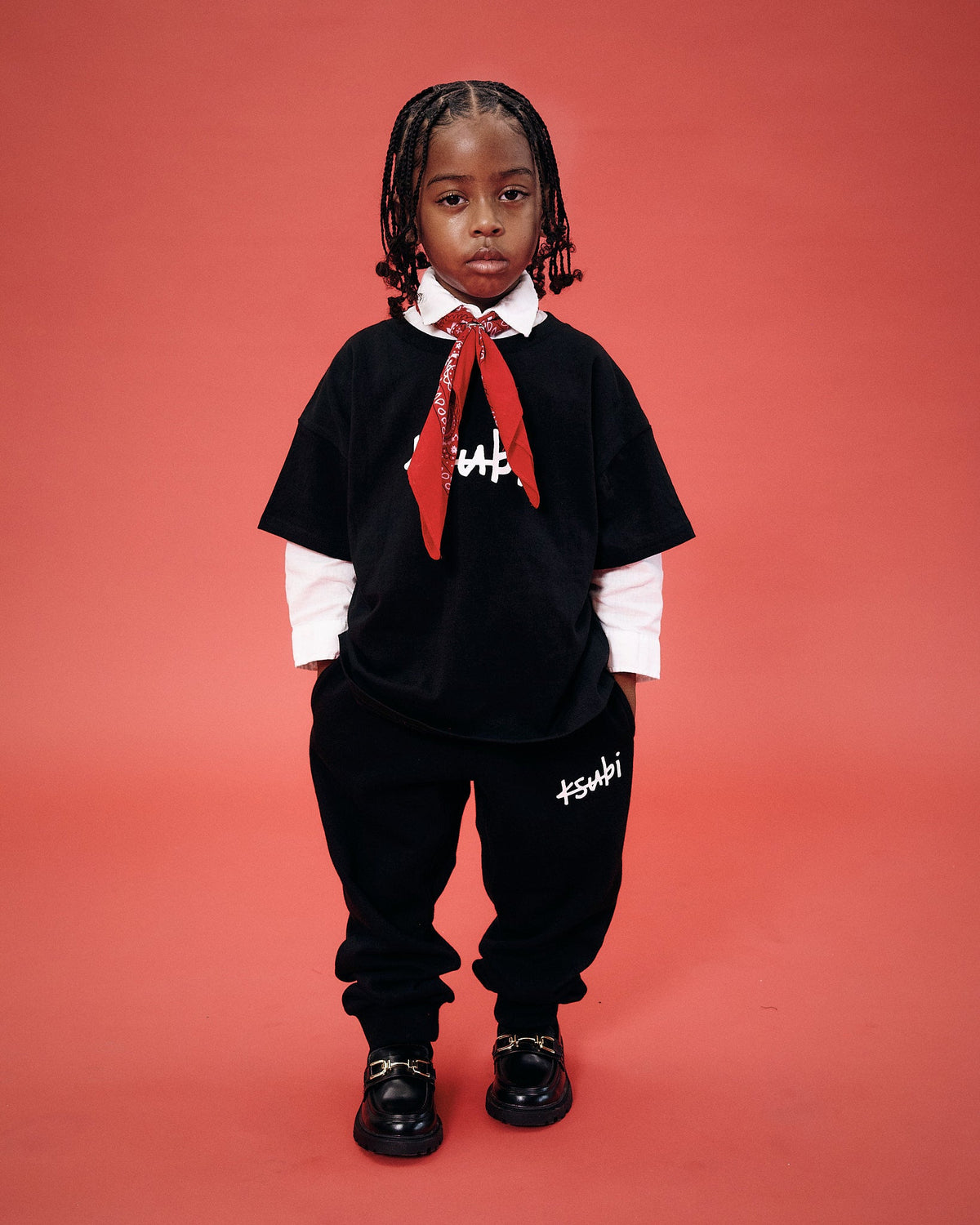 Kids 1999 Lil Trak Pant Black Regular Pants - Black