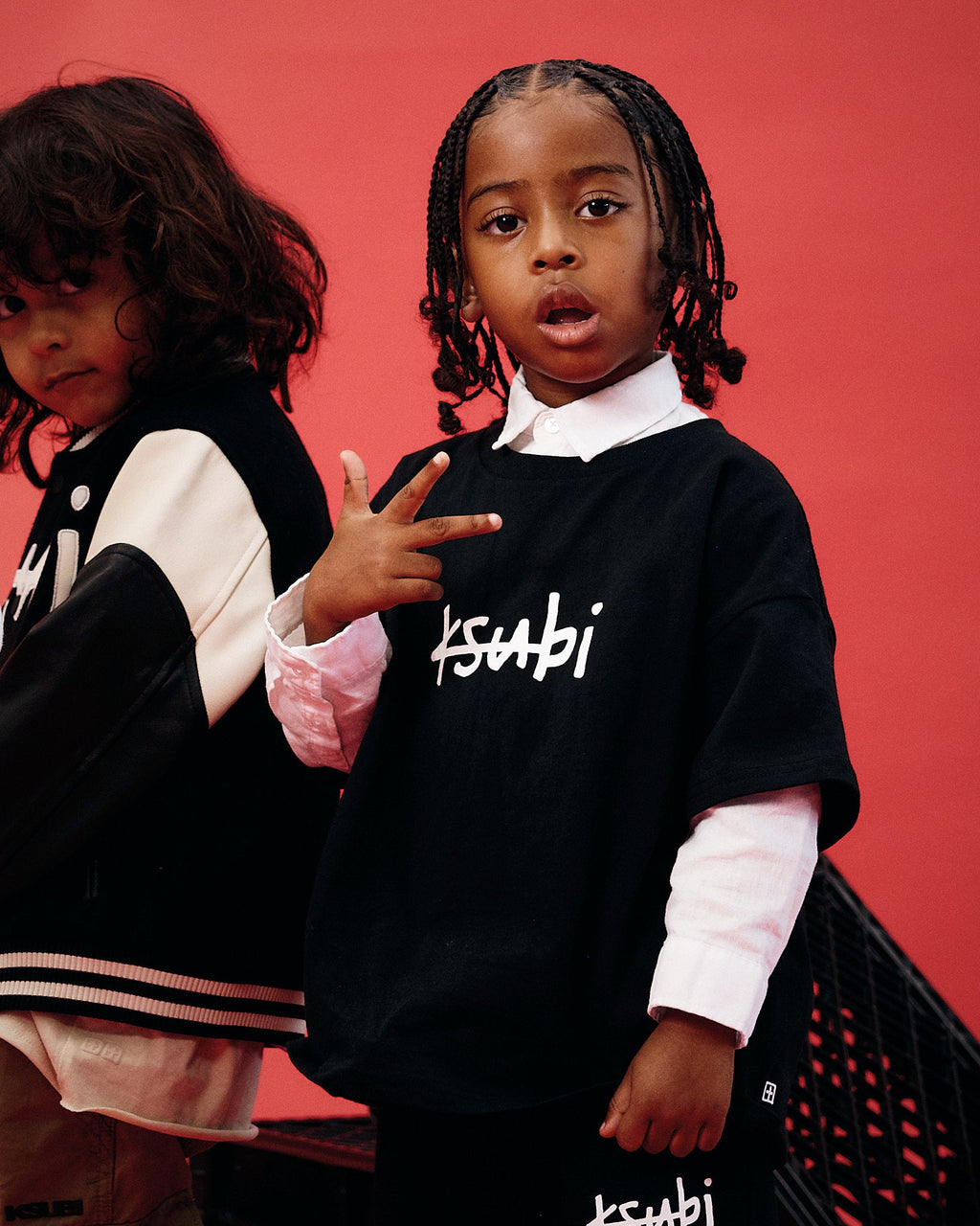 Kids 1999 Lil Biggie Ss Tee Black Oversized Tees - Black