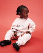 Kids 1999 Lil Biggie Crew Magnolia Oversized Fleece - Pink