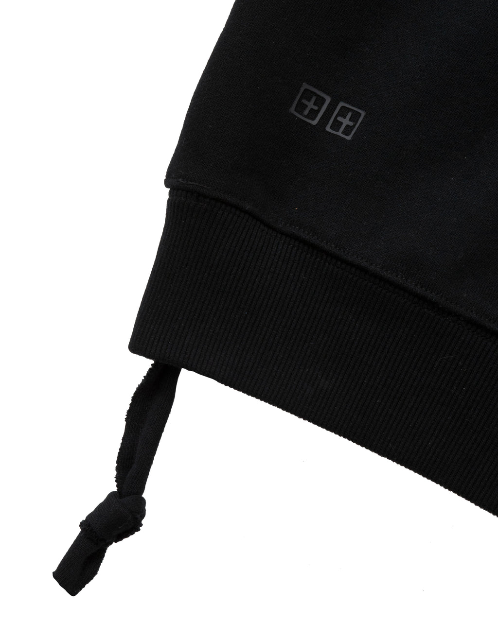 Mens Ksubi X Stayme7o Ekcess Hoodie Jet Black Fleece - Black