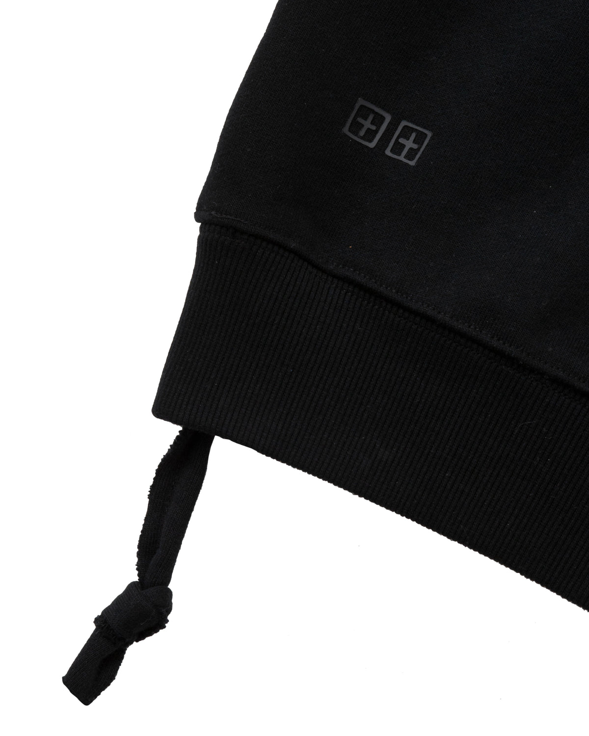 Mens Ksubi X Stayme7o Ekcess Hoodie Jet Black Fleece - Black