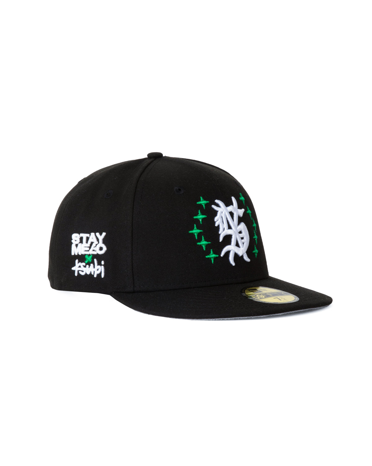 Ksubi X Stayme7o Fitted Cap Black Headwear - Black