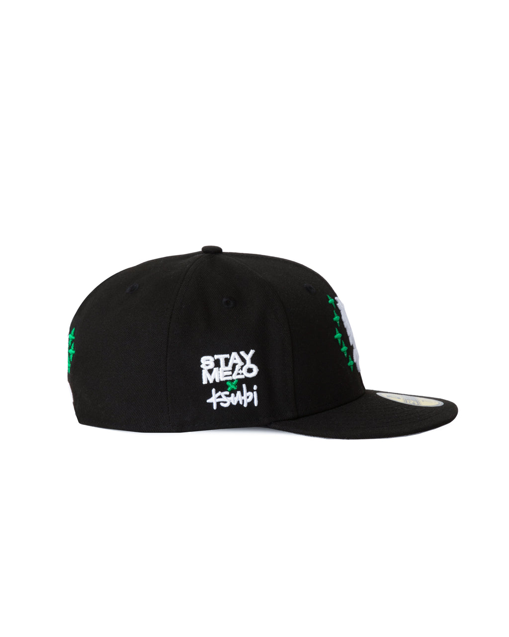 Ksubi X Stayme7o Fitted Cap Black Headwear - Black