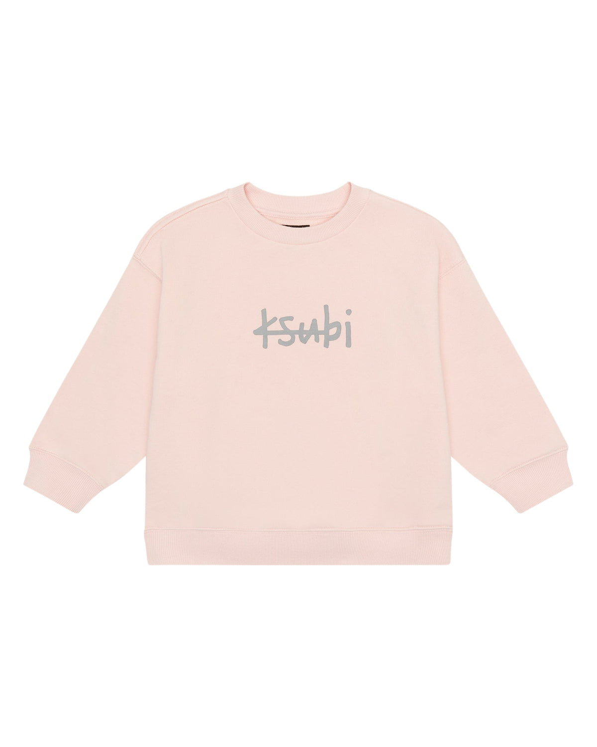 Kids 1999 Lil Biggie Crew Magnolia Oversized Fleece - Pink