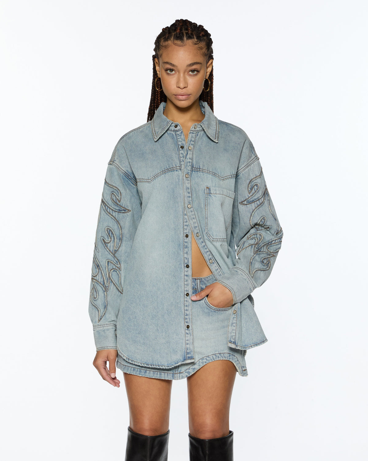 WOMENS FRONTIER LS SHIRT PARAGON PATCH SHIRTS
