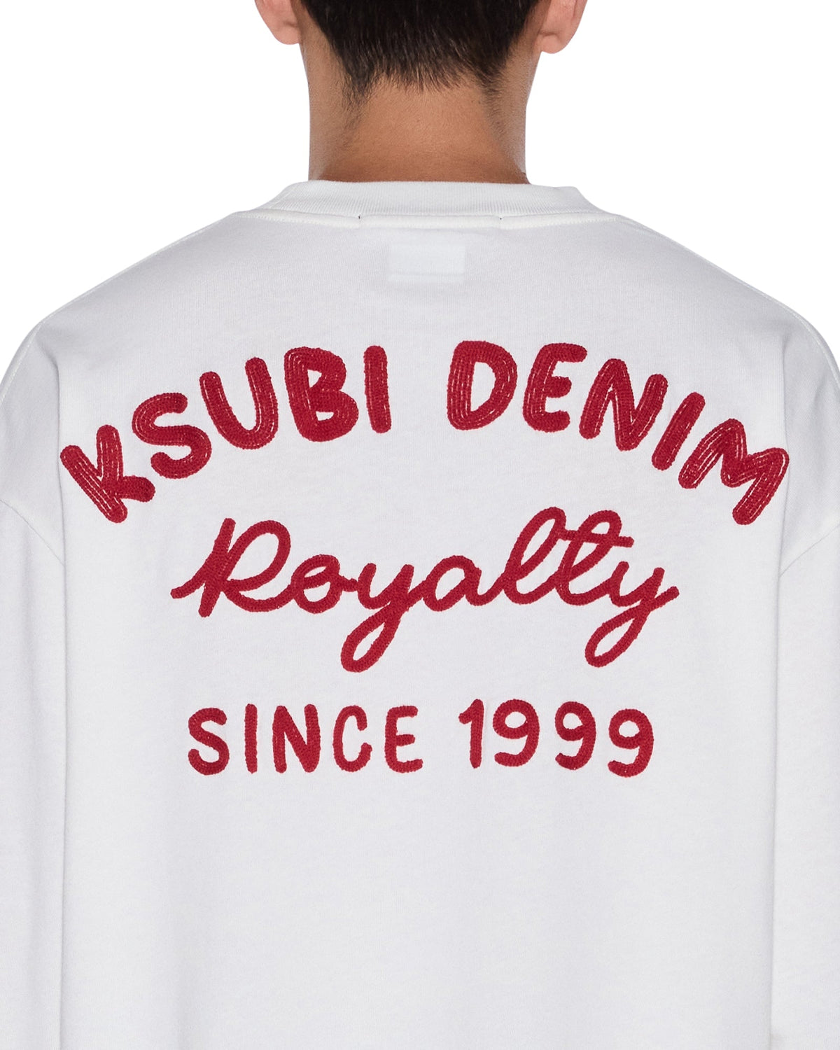 MENS MEKANIK EKCESS LS TEE WHITE/RED TEES