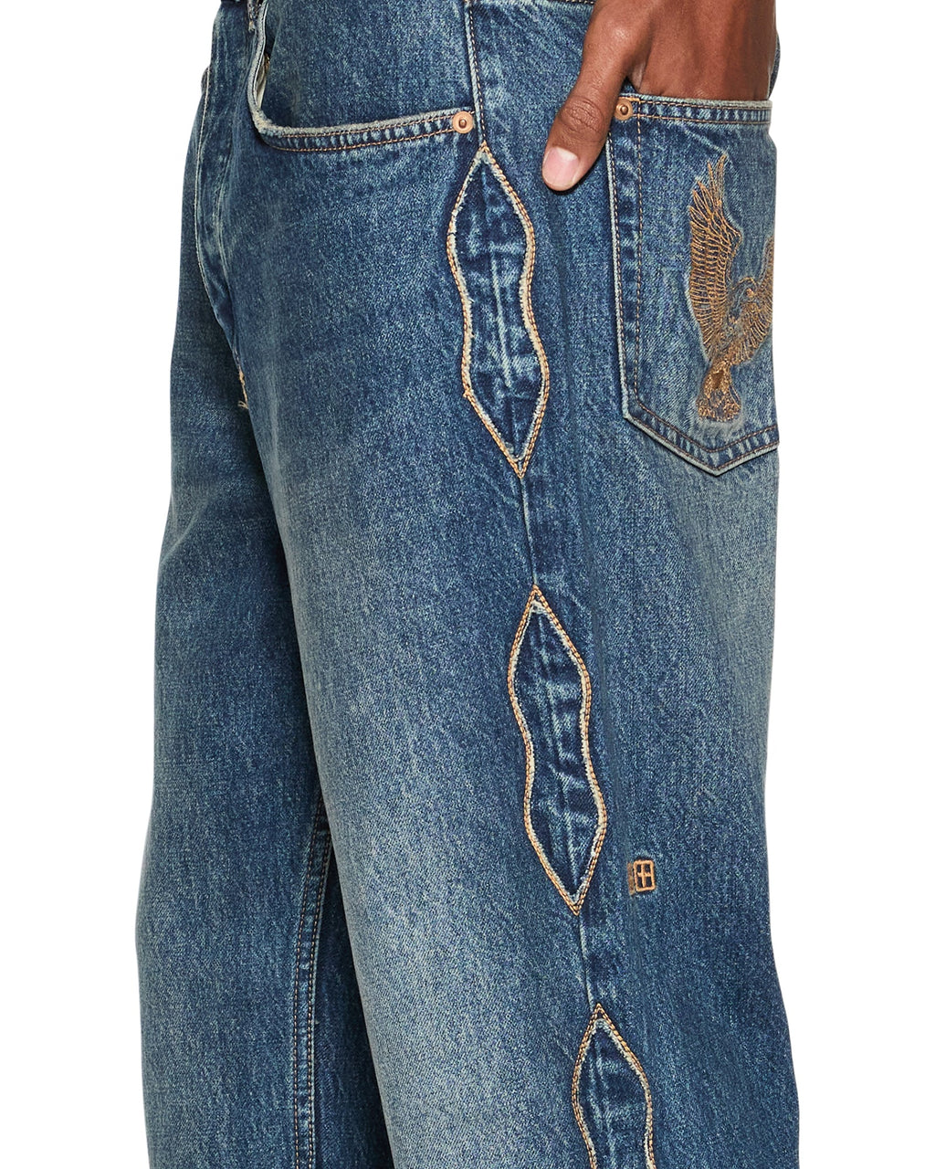 MENS ANTI K ANTIQUE KRAFT DENIM JEANS