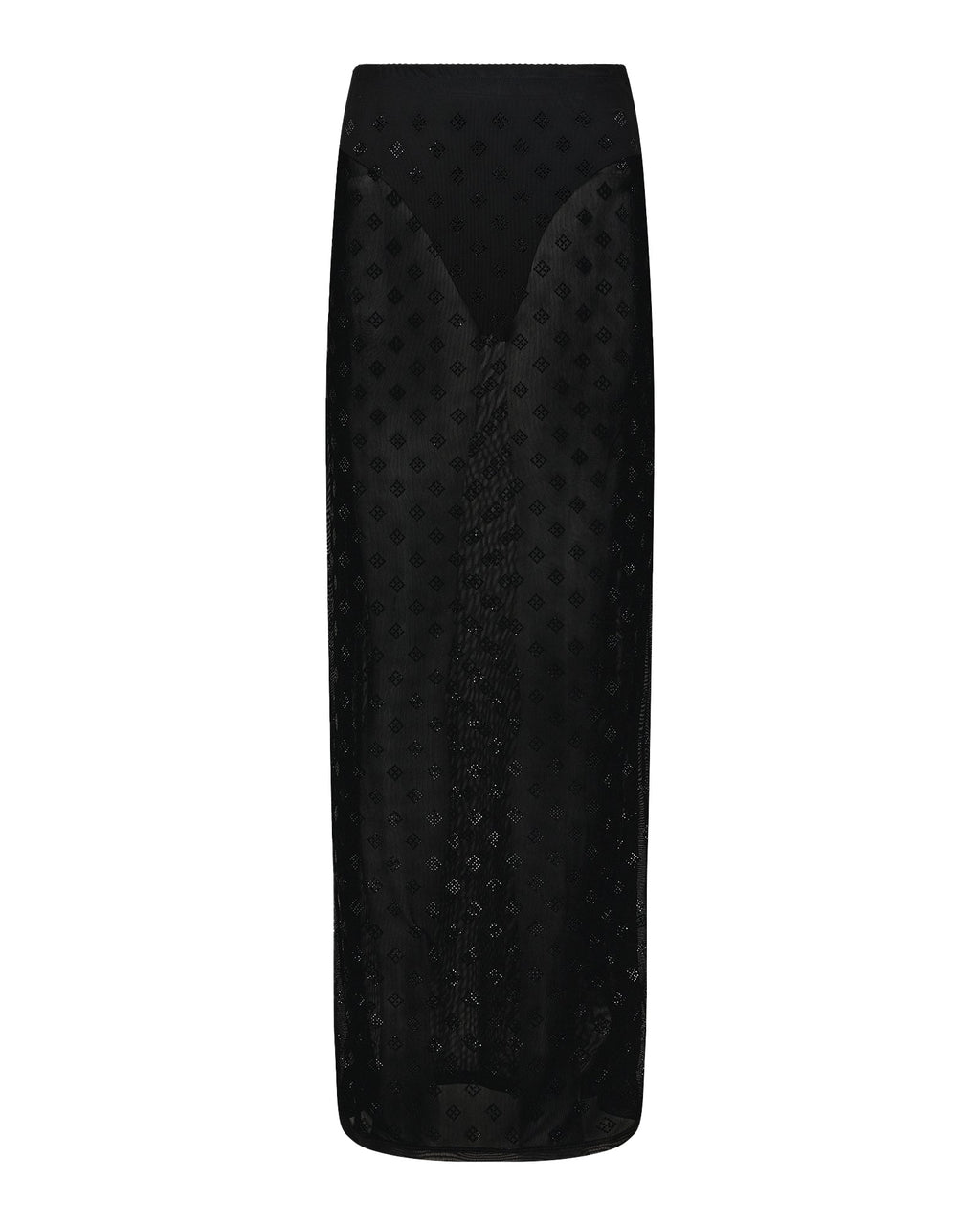 WOMENS MAXI SKIRT DIAMANTE SKIRTS