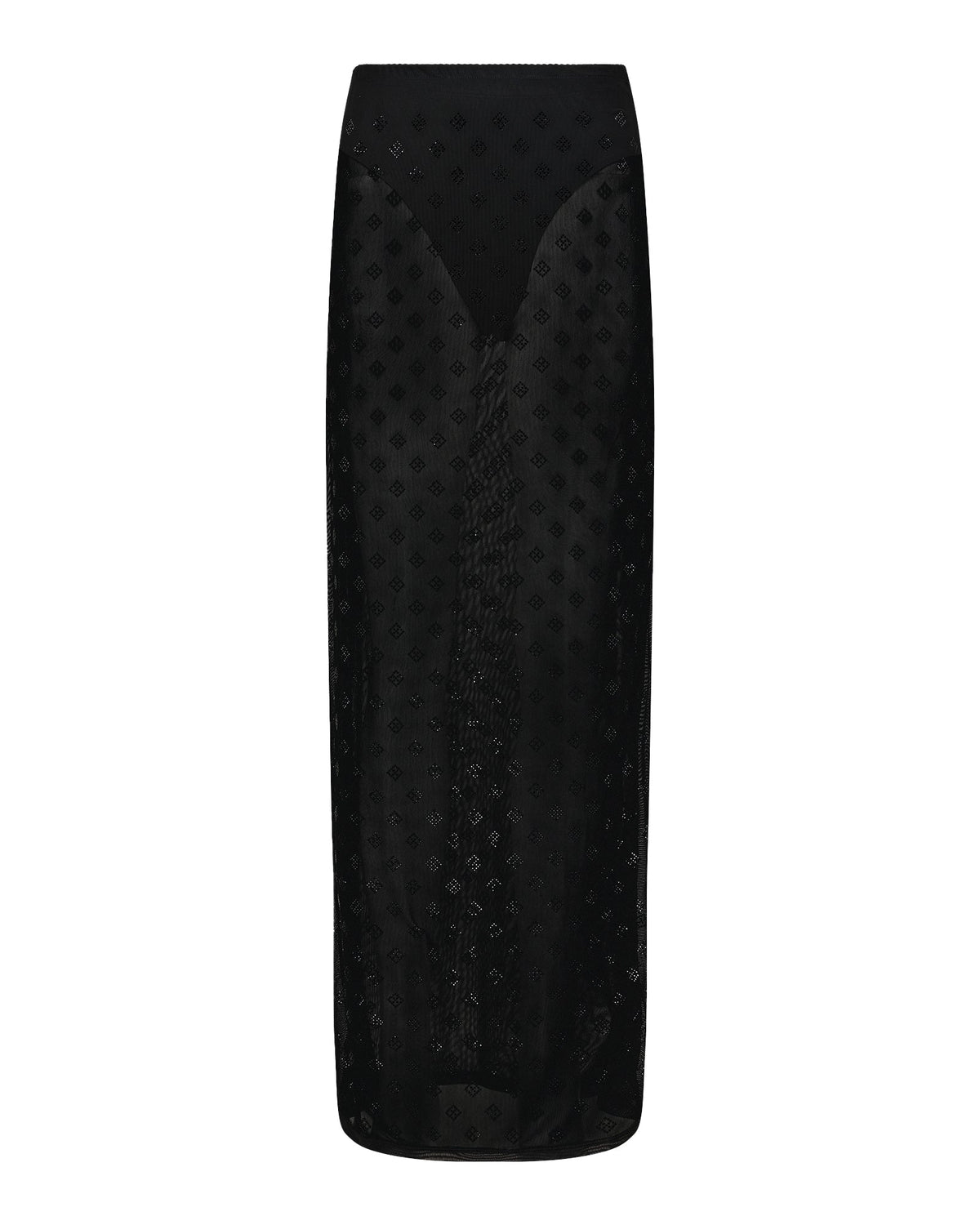 WOMENS MAXI SKIRT DIAMANTE SKIRTS