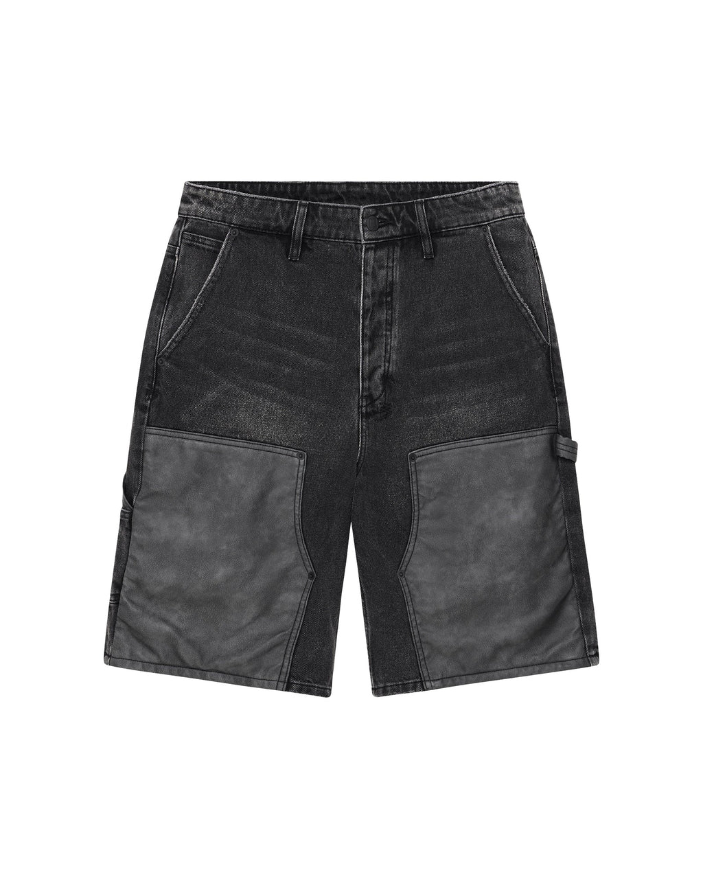 MENS MAXX OPERATOR SHORT TORQUED BLACK WALKSHORTS