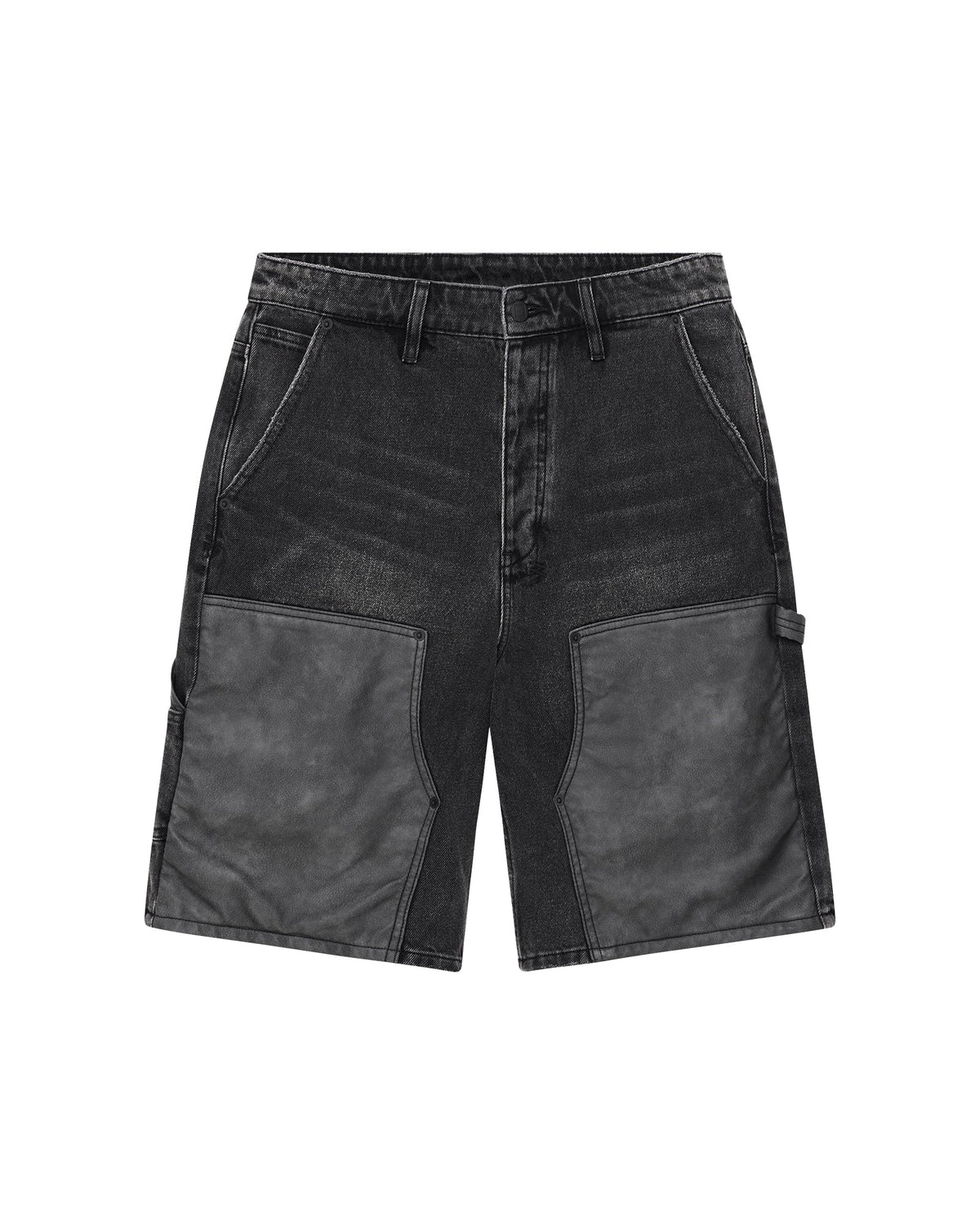 MENS MAXX OPERATOR SHORT TORQUED BLACK WALKSHORTS