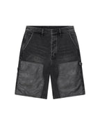 MENS MAXX OPERATOR SHORT TORQUED BLACK WALKSHORTS