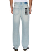 Mens Anti K Paragon Relaxed Denim Jeans - Denim