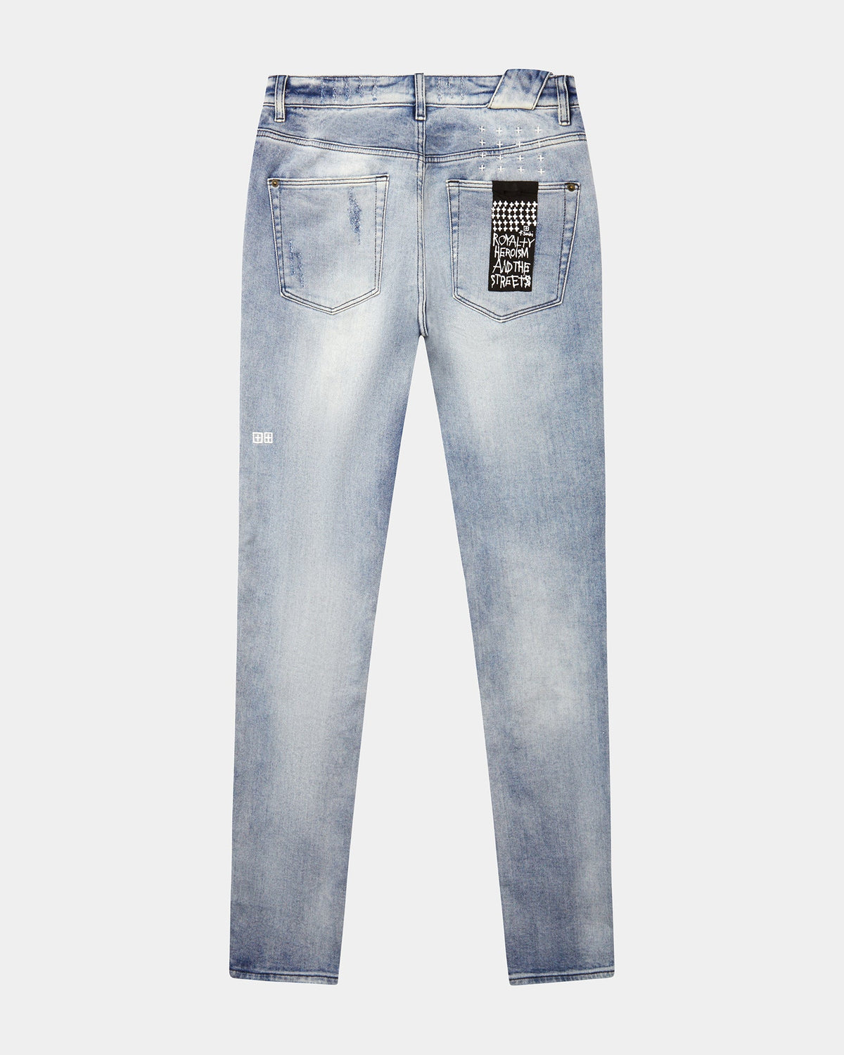 MENS VAN WINKLE LA TRASHED DREAMS DENIM JEANS