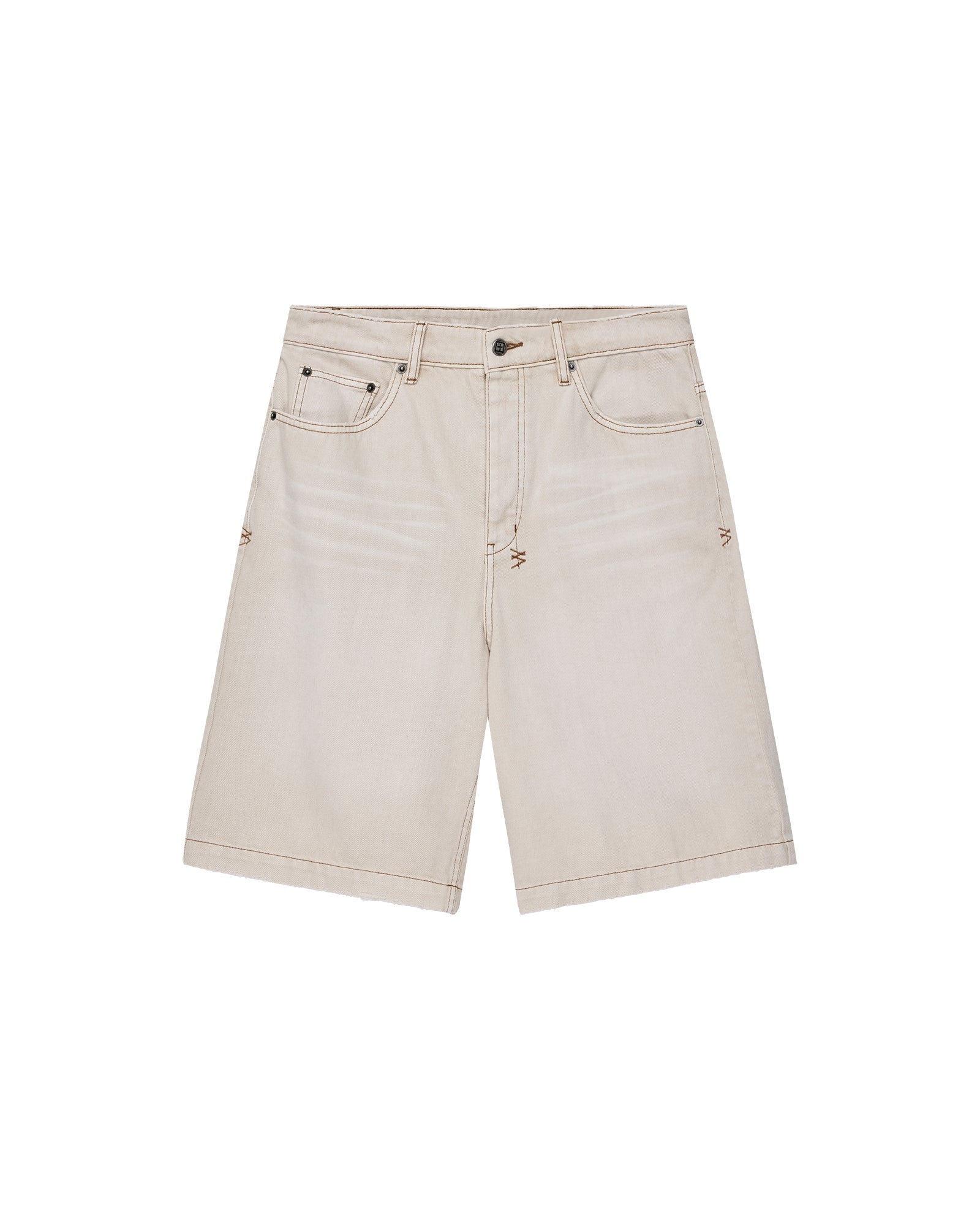MENS  MAXX SHORT IVORY RELAXED WALKSHORTS