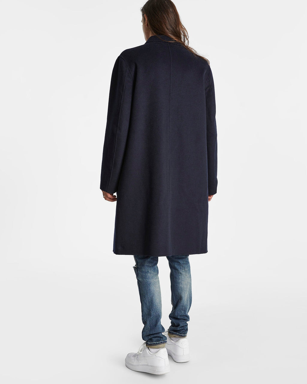 Mens Mogul Coat Petrol Relaxed Jackets - Blue