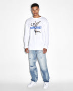 Mens Rolls Kash Ls Tee Tru White Regular Tees - White
