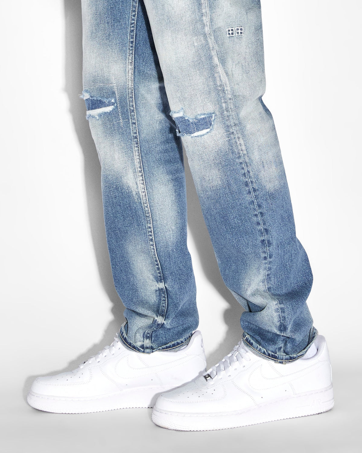 MENS HAZLOW TEKTONIK DENIM JEANS